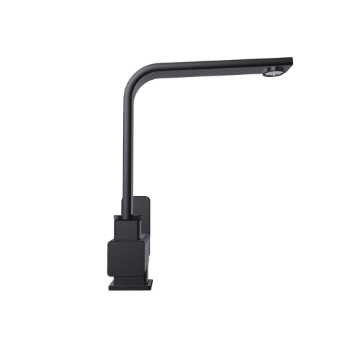 Robinet mitigeur cuisine rabattable noir - Nara
