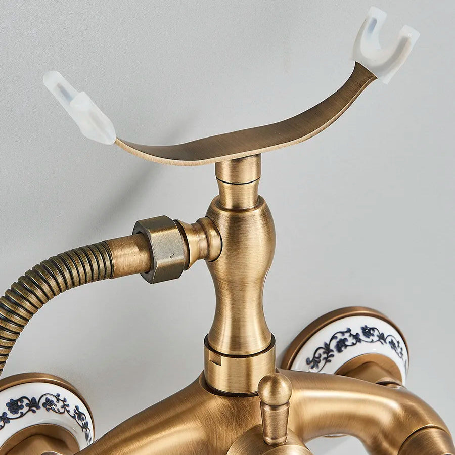 Robinet de Baignoire Vintage – Laiton Massif
