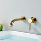 Robinet de Lavabo Ana – Laiton Massif, Design Minimaliste