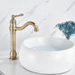Robinet de Lavabo Antique Iba – Laiton Vieilli, Design Rétro Élégant