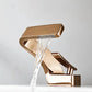 Robinet de Lavabo Aurya – Doré Mat avec Finition Satinée et Design Architectural